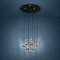Eglo - LED Dimmable chandelier on a string LED/27W/230V 3000K black