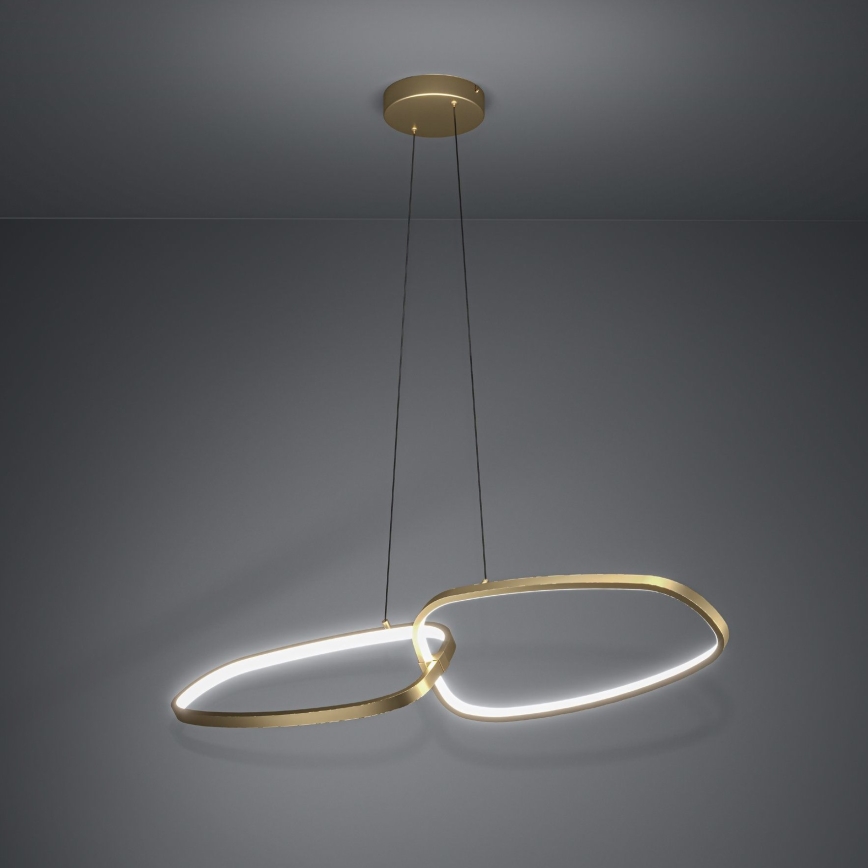 Eglo - LED Dimmable chandelier on a string LED/37,5W/230V 3000K gold