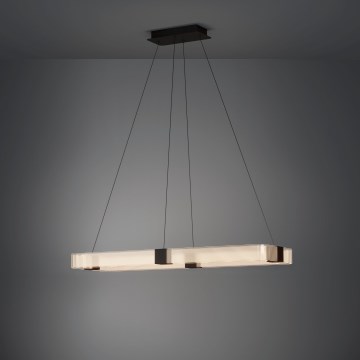 Eglo - LED Dimmable chandelier on a string LED/39,2W/230V 3000K black