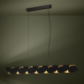 Eglo - LED Dimmable chandelier on a string LED/44W/230V 3000K black/gold