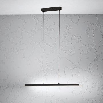 Eglo - LED Dimmable chandelier on a string LED/57,5W/230V 3000K black + remote control