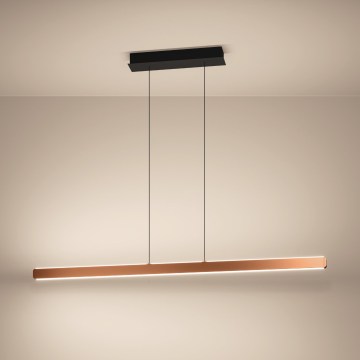 Eglo - LED Dimmable pendant on cable LED/30W/230V 2200-6500K gold + remote control