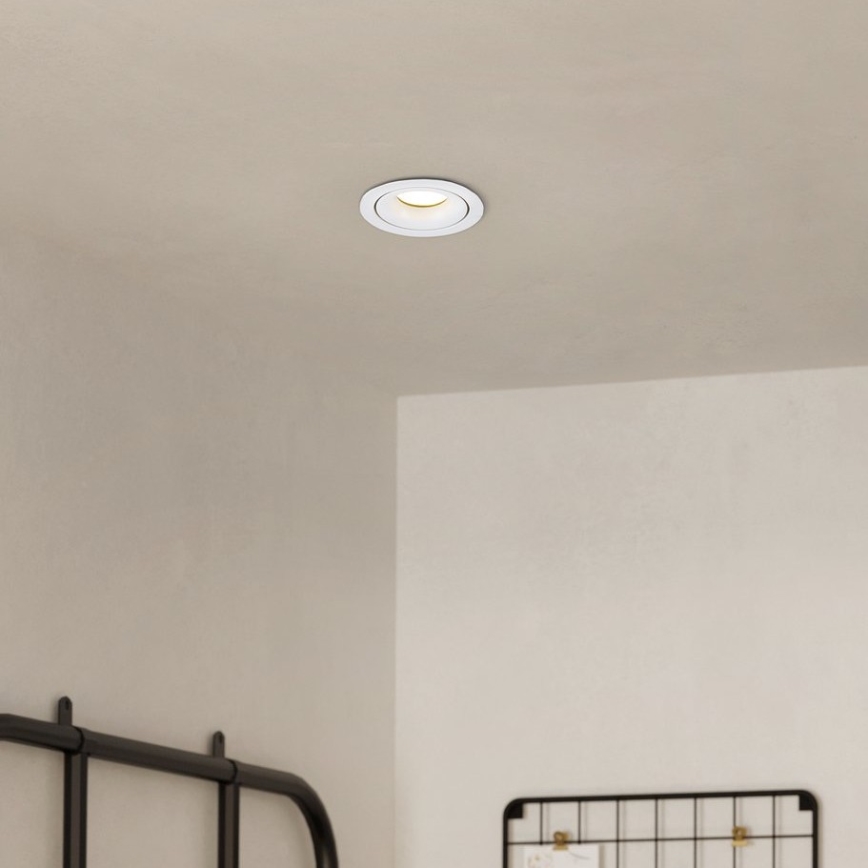 Eglo - LED Dimmable recessed light LED/4,9W/230V white