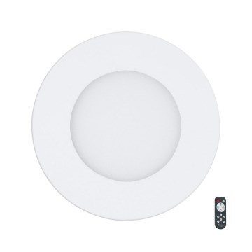 Eglo - LED Dimmable recessed light LED/5W/230V + remote control