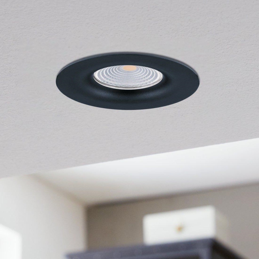 Eglo - LED Dimmable recessed light LED/6W/230V black