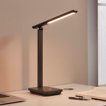 Eglo - LED Dimmable rechargeable table lamp LED/3,6W/5V 1800mAh grey