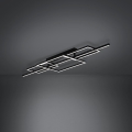 Eglo - LED Dimmable surface-mounted chandelier LED/34,5W/230V 3000K black
