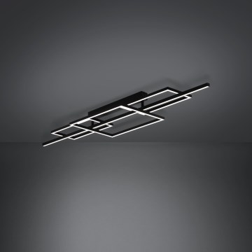 Eglo - LED Dimmable surface-mounted chandelier LED/34,5W/230V 3000K black