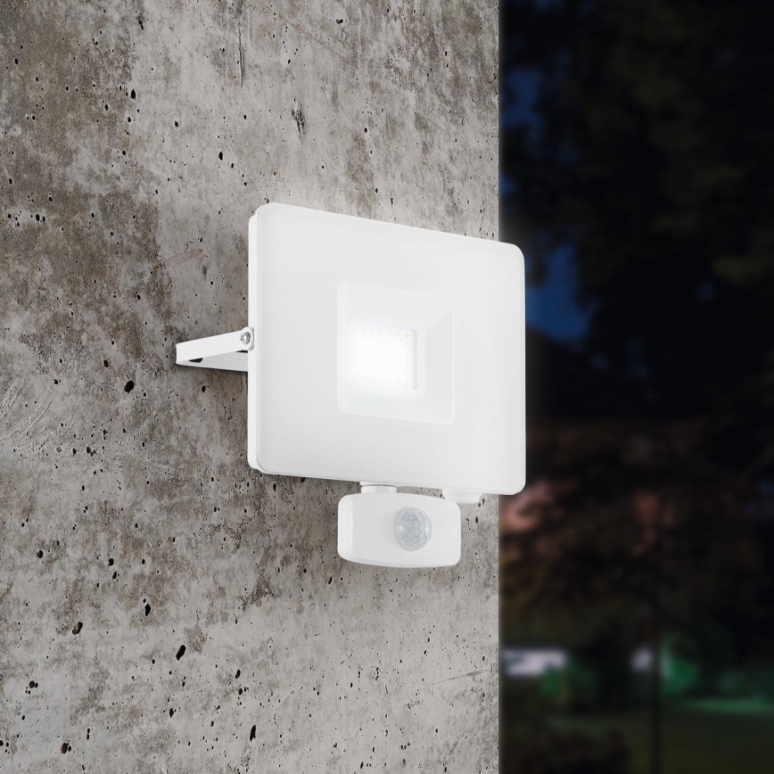 Eglo - LED flood light with sensor LED/30W/230V IP44