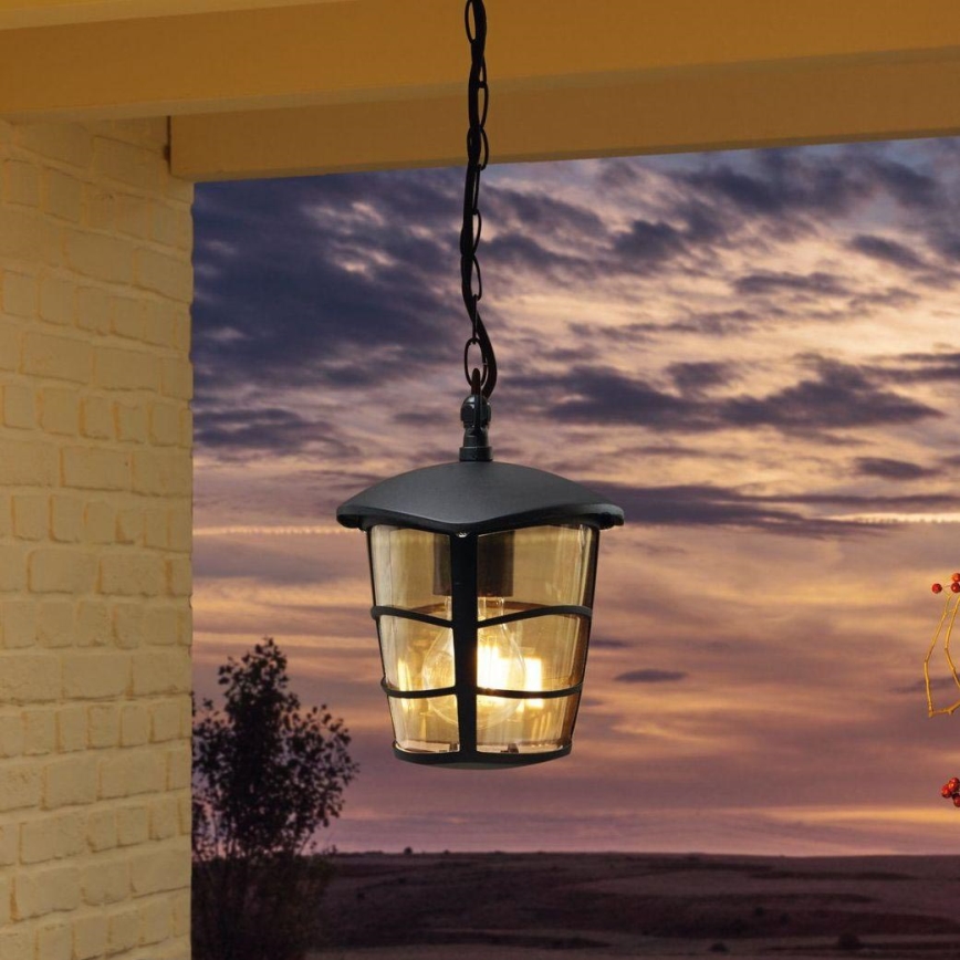 Eglo - LED Outdoor chandelier 1xE27/8,5W/230V IP44
