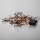 Eglo - LED Outdoor Christmas chain 80xLED/3xAA 6,1m IP44