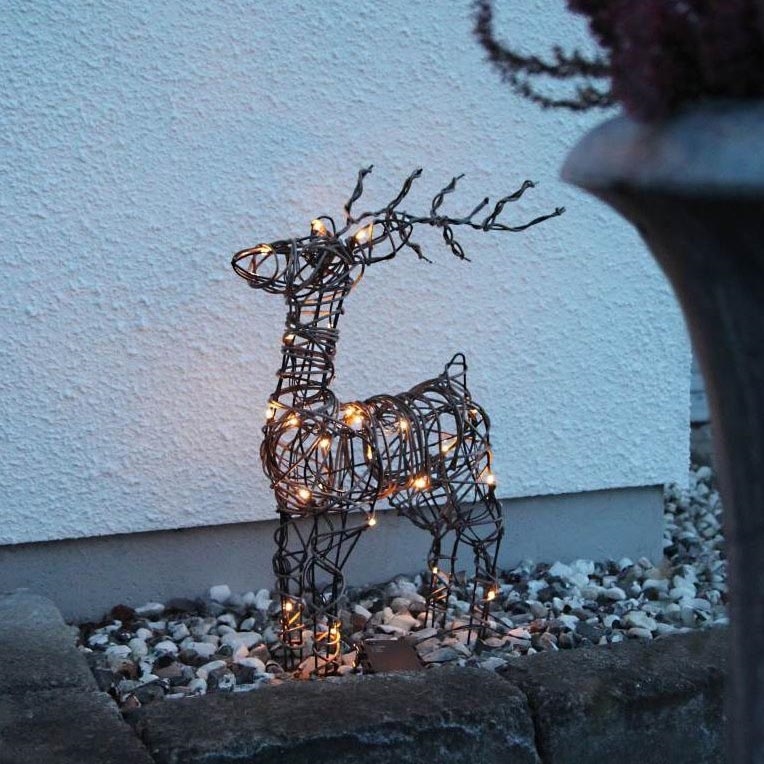 Eglo - LED Outdoor Christmas decoration 24xLED/0,06W/3xAA IP44