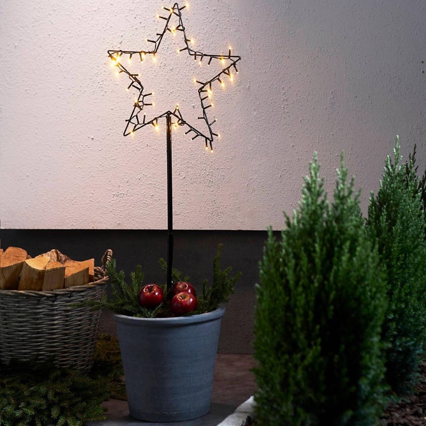 Eglo - LED Outdoor Christmas Star, LED/3xAA, IP44