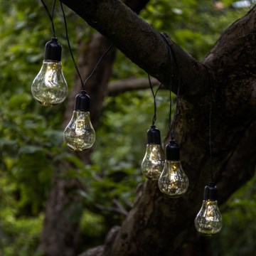 Eglo - LED Outdoor decorative chain 10xLED/0,06W/3V IP44