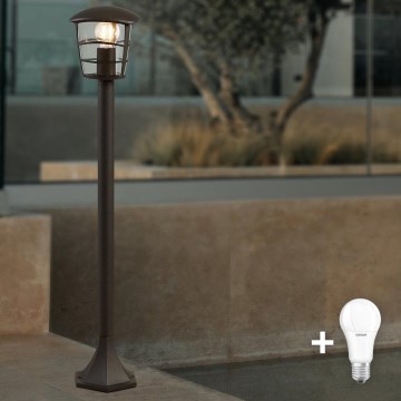 Eglo - LED Outdoor Lamp 1x E27 / 8.5W / 230V IP44, Black