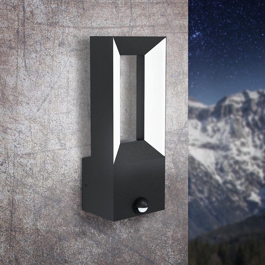 Eglo - LED Outdoor light with a sensor 2xLED/5W/230V IP44
