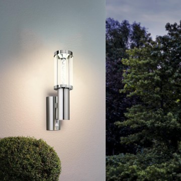 Eglo - LED outdoor lighting with a sensor 1xGU10/3W + 1xLED/3,7W IP44