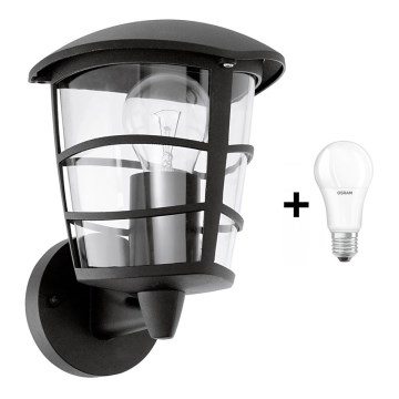 Eglo - LED Outdoor wall light 1xE27/8,5W/230V IP44
