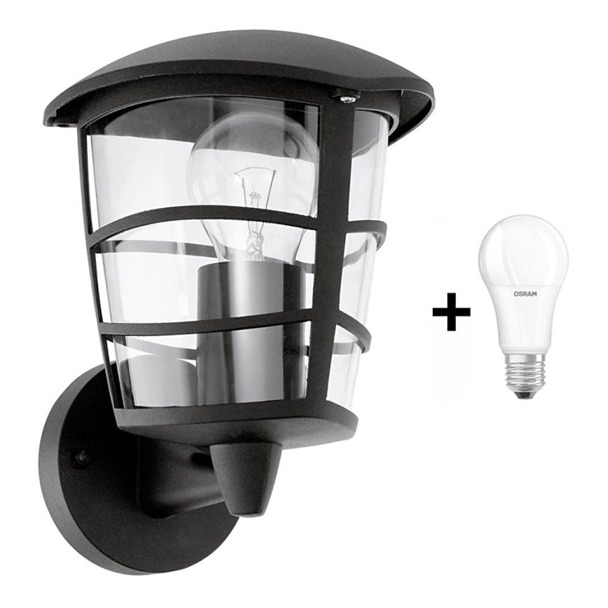 Eglo - LED Outdoor wall light 1xE27/8,5W/230V IP44