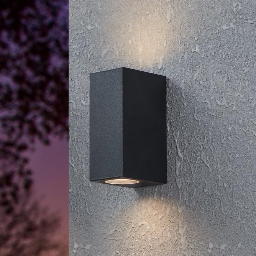 Eglo - LED Outdoor wall light 2xGU10/4,6W/230V IP44