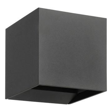 Eglo - LED Outdoor wall light 2xLED/2,8W/230V IP54 anthracite