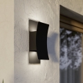 Eglo - LED Outdoor Wall Light 2xLED/4W/230V 2700/4000/6500K IP44 Black