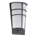 Eglo - LED outdoor wall light with a sensor 2xLED/2.5W