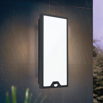 Eglo - LED Outdoor wall light with a sensor LED/16W/230V IP44