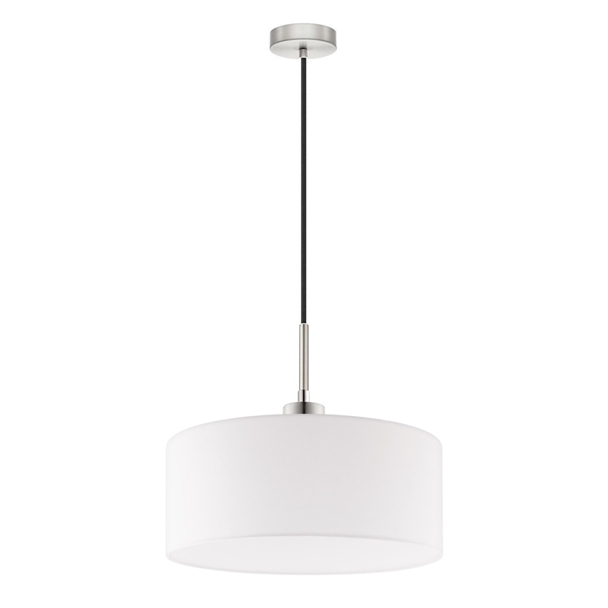 Eglo - LED pendant light on cable TUNJA 1xE27/60W/230V white