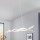 Eglo - LED Pendant on Cable LED/35W/230V 3000K Glossy Chrome