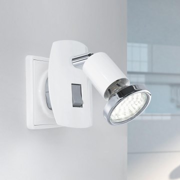 Eglo - LED plug-in light 1xGU10/2,8W/230V white