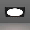 Eglo - LED Recessed Ceiling Light LED/10.5W/230V 2700/4000/6500K 16.6x16.6 cm Black