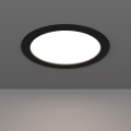 Eglo - LED recessed ceiling light LED/10,5W/230V 2700/4000/6500K pr. 16,8 cm black