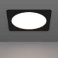 Eglo - LED recessed ceiling light LED/18,5W/230V 2700/4000/6500K 21,6x21,6 cm black