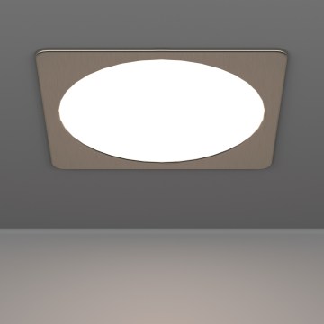 Eglo - LED recessed ceiling light LED/18,5W/230V 2700/4000/6500K 21,6x21,6 cm matte chrome
