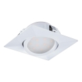 Eglo - LED recessed ceiling light LED/6W/230V