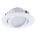 Eglo - LED recessed ceiling light LED/6W/230V