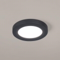 Eglo - LED recessed downlight, 5.5 W, 230 V, 4000 K, black, Ø 11.7 cm