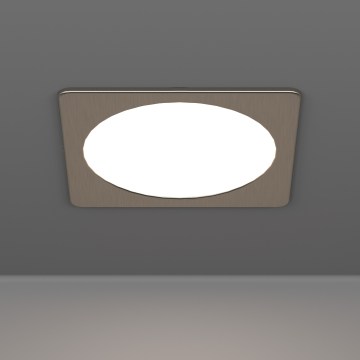 Eglo - LED recessed downlight LED/10.5W/230V 2700/4000/6500K 16.6x16.6 cm matte chrome