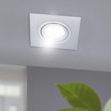 Eglo - LED Recessed light 1xGU10/5W/230V