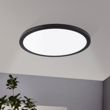 Eglo - LED Recessed light LED/22W/230V 3000K black