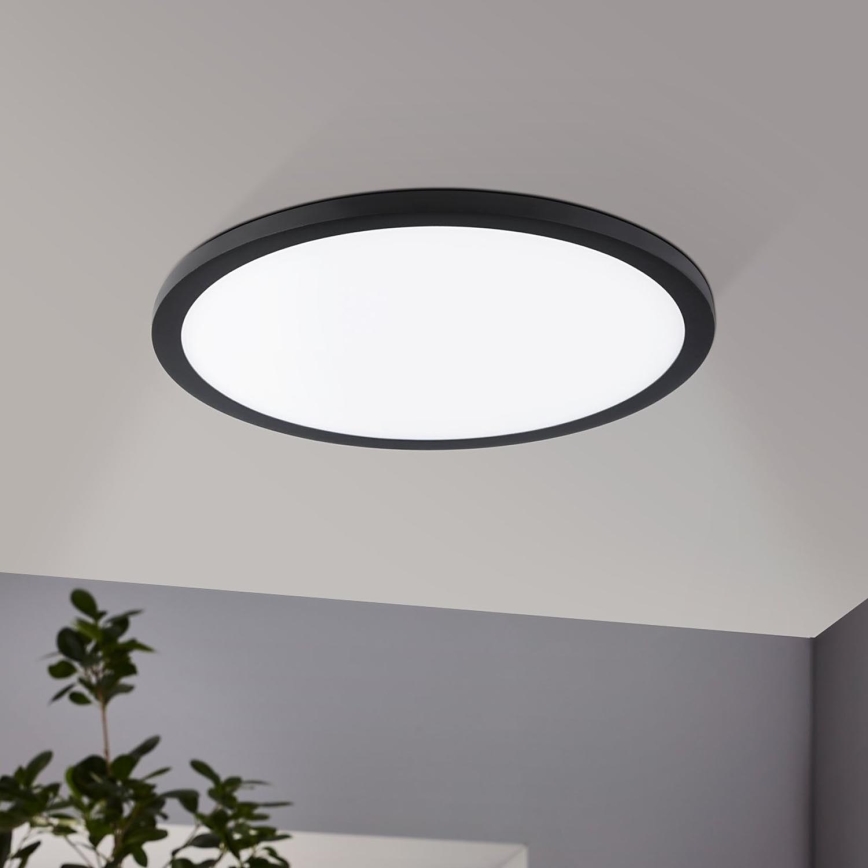 Eglo - LED Recessed light LED/22W/230V 3000K black