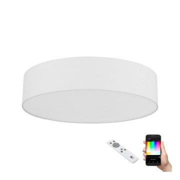Eglo - LED RGB Dimmable ceiling light ROMAO-C LED/33W/230V + remote control