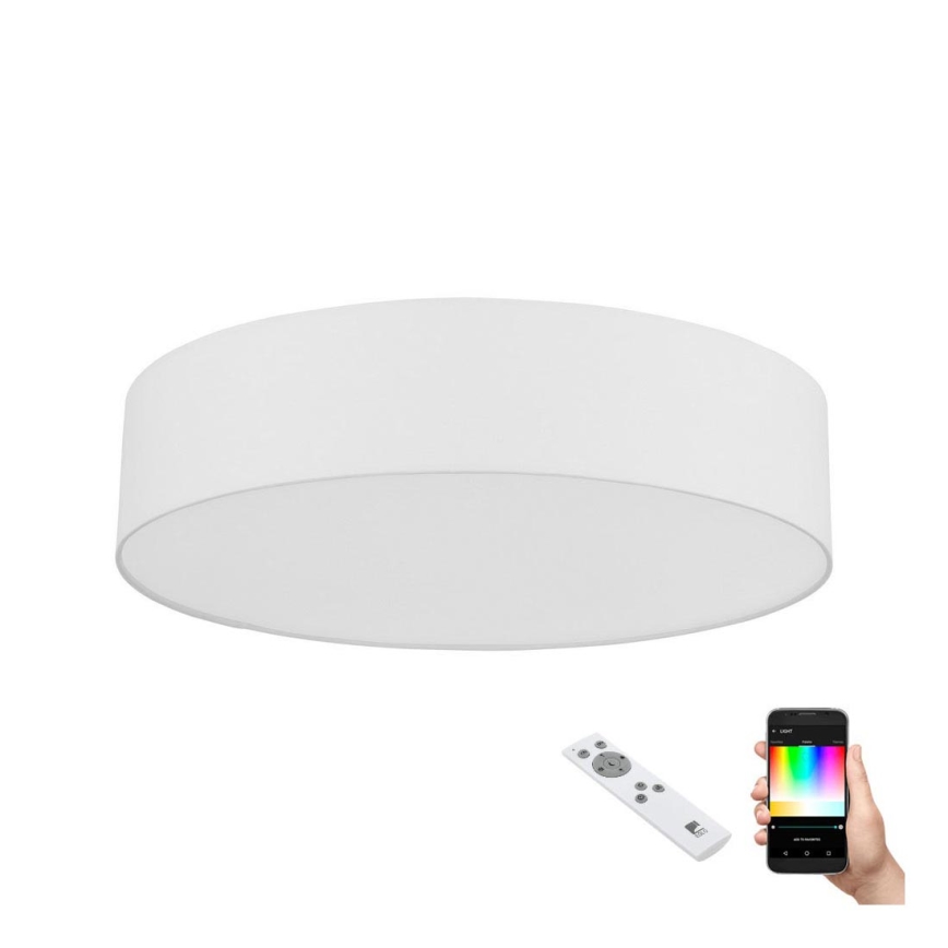 Eglo - LED RGB Dimmable ceiling light ROMAO-C LED/33W/230V + remote control