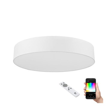 Eglo - LED RGB Dimmable ceiling light ROMAO-C LED/42W/230V + remote control