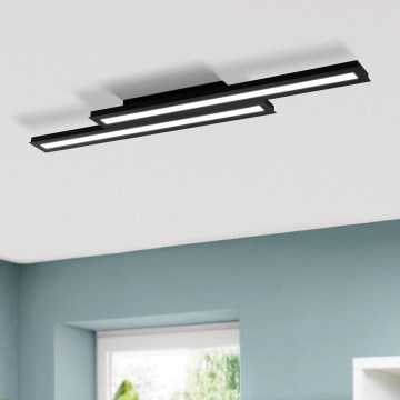 Eglo - LED RGB Dimmable ceiling light SALITERAS-C 2xLED/10W/230V