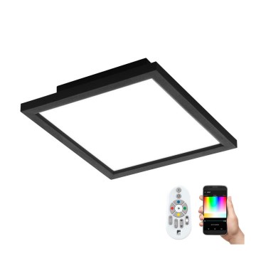 Eglo - LED RGB Dimmable Ceiling Light SALOBRENA-C LED/16W/230V 30x30 cm + Remote Control