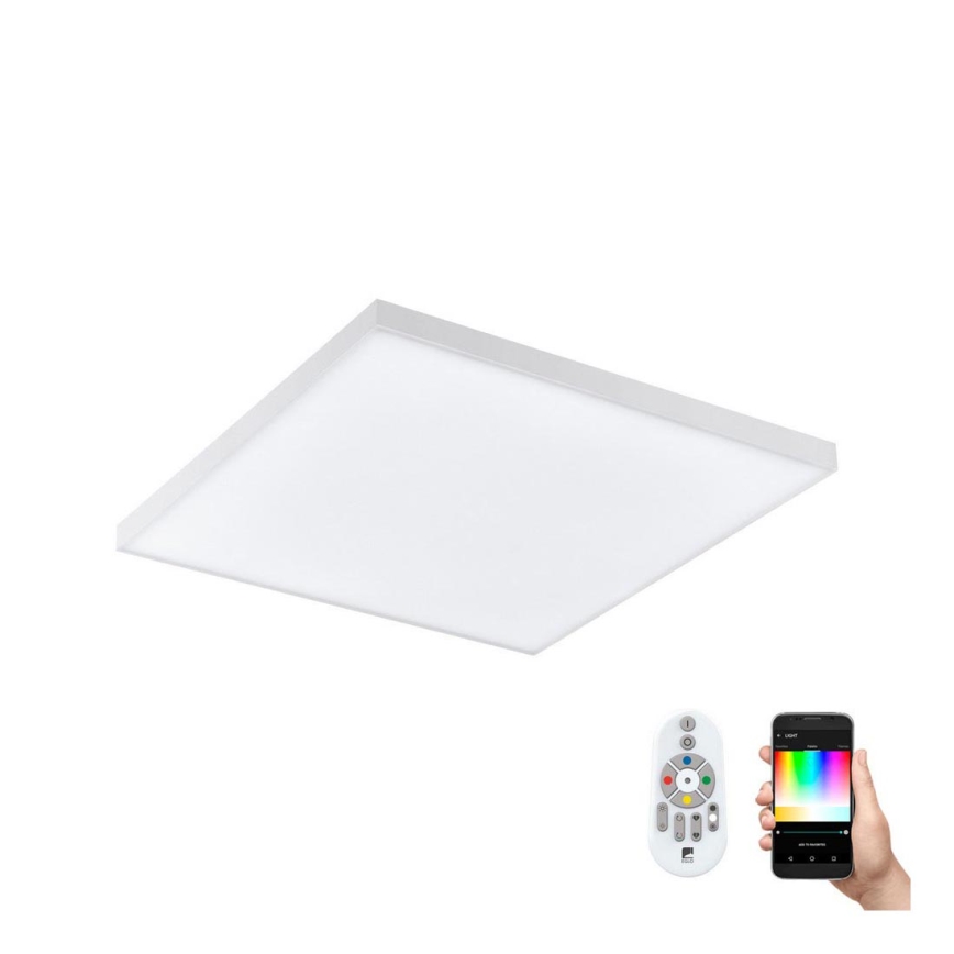 Eglo - LED RGB Dimmable ceiling light TURCONA-C LED/15W/230V + remote control