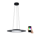 Eglo - LED RGB Dimmable chandelier on a string COMPO ROSSO-C LED/16W/230V