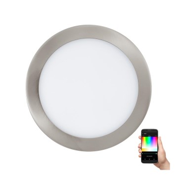 Eglo - LED RGB Dimmable recessed light FUEVA-C LED/15,6W/230V